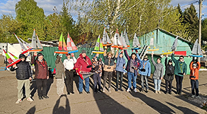 Открытие сезона по парусному спорту, радиоуправляемая яхты вышли на старт!